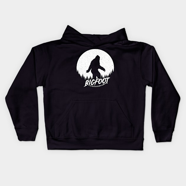 Bigfoot Research Team Kids Hoodie by Tesszero